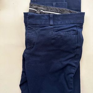 Navy blue slacks